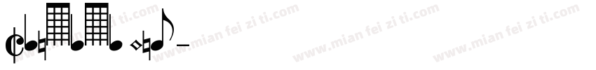 Cantata One字体转换